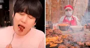 Kyuhyun, de Super Junior, probó caros anticuchos, pero prefirió carretilla