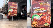 Restaurante sorprende al ofrecer POLLO A LA BRASA venezolano en PERÚ y en redes dicen: “La competencia”