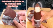 Peruana revela cómo preparar receta de ‘bolis marcianitos’ y dice que gana más de S/200 diarios