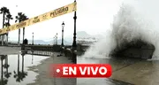 Oleajes anómalos en Perú EN VIVO: cierran bahía de Ancón y prohíben ingreso a playas
