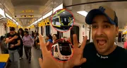 Español sube a la Línea 2 del Metro de Lima y lo compara con el de Madrid: “Incluso es más moderno”