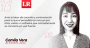 ChatGPT, describe a un periodista frustrado, por Camila Vera
