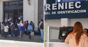Lima y Arequipa: reportan interminables colas de espera en Reniec por falta de validación biométrica