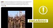 Video no muestra al ejército de Ucrania rindiéndose ante Rusia en 2024