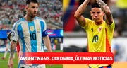 Argentina vs. Colombia, últimas noticias: selección cafetera compartió imágenes inéditas