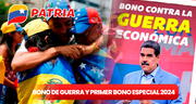 AUMENTO Bono de Guerra y Primer Bono Especial hoy, 07 de agosto 2024: FECHAS, NUEVOS MONTOS y buenas NOTICIAS