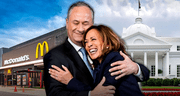 Trabajaron juntos en McDonald's y podrían gobernar Estados Unidos: esta es la historia de Kamala Harris y su esposo