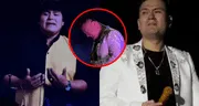 Deyvis Orosco rompe en llanto al ver cantar a su padre fallecido en emotiva presentación gracias a la tecnología