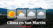 Clima en San Martín, vía Senamhi: temperaturas máximas y mínimas por distritos este 1 de octubre