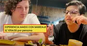 Youtubers revelan su experiencia al visitar el mejor restaurante de los Premios Summum: “Es carísimo”