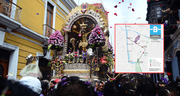 Primer recorrido Señor de los Milagros 2024: ATU implementa rutas para acercar a los fieles a la primera procesión