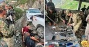 La Libertad: con fusiles R-15 caen 4 presuntos mineros ilegales en Pataz