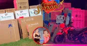 Corazón Serrano sorprende a sus trabajadores en su aniversario 32 con cheques, motos, televisores y más