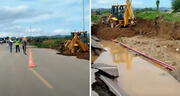 Desborde del río Tumbes colapsa parte de la Panamericana Norte: se restringió el acceso de todo tipo de vehículo