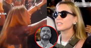 Leslie Shaw llora en plena marcha contra la inseguridad y exige justicia por la muerte de 'El Ruso': "Mataron a mi amigo"
