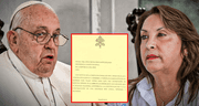 El último mensaje que envió el papa Francisco a Dina Boluarte en medio de la crisis política : "Que haya reconciliación y diálogo"