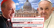 "Sancionado por pederastia, se presenta vestido de cardenal": medios internacionales critican presencia de Cipriani en el Vaticano