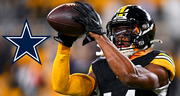 ¡Remezón en la NFL! Receptor George Pickens llega a los Dallas Cowboys en intercambio con Steelers