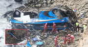 El accidente de bus más trágico de la historia del Perú: cayó a un inmenso abismo en Pasamayo y murieron 52 personas