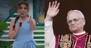 Janet Barboza se quiebra en vivo al enterarse de la elección del papa peruano León XIV: "Estoy emocionada"