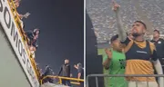 Rodrigo Ureña enfrenta a hinchas de Universitario que increparon a jugadores tras perder con Sullana: "¡Está la familia!"