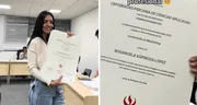 Rosángela Espinoza presume su título de licenciada y lanza mensaje a sus detractores: “Que empiece el hate”