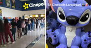Largas filas en Plaza Norte por furor de la palomera Stich a poco del estreno de la película en Perú