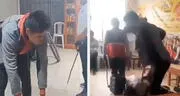 Ladrones en Cajamarca se ponen a llorar frente a ronda campesina tras ser castigados por robar a pobladores