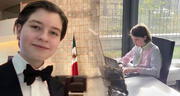 El niño prodigio de 14 años con una maestría en Física que por sus abuelos busca prolongar la vida humana con órganos artificiales que reemplacen a los dañados