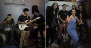 Peruana contrata a Curwen y su banda para celebrar su cumpleaños y video se vuelve viral: "Lo dieron todo"