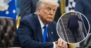 Trump tropieza al subir al Air Force One y usuarios en redes le recordaron cuando se burló de Biden: "El tiempo no perdona a nadie"