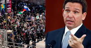 Ron DeSantis ofrece la Guardia Estatal de Florida para controlar las protestas contra la ley de inmigración en California