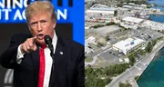 Trump y su duro golpe contra inmigrantes: más de 9.000 detenidos serán trasladados a esta base naval fuera de EEUU