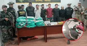 Rescatan a ciudadano y capturan a siete presuntos miembros de banda criminal 'Los locos de la Reyna de Pataz'