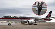Donald Trump y su lujoso jet presidencial: estos son los secretos del equipo que maneja el icónico Boeing 757