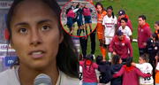 Xioczana Canales reveló qué les dijo el DT de Universitario en la enérgica charla tras perder la final contra Alianza Lima en Liga Femenina