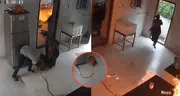 Pareja intentó arreglar manguera de gas suelta, pero explotó y causó incendio en su casa: se salvaron por puertas y ventanas abiertas
