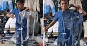 Peruano vende pantalón y polo rasgado a S/300 y se vuelve viral en TikTok: "Menos tela, más fácil de lavar"