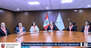 JNJ amenaza con usar la fuerza para restituir a Patricia Benavides en lugar de Delia Espinoza