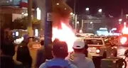 Auto se prende en llamas en plena avenida Angamos y alarma a transeúntes que cruzaban la pista