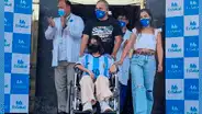 ¡Regresa a casa! Menor que cayó desde el piso 4 del Saco Oliveros fue dada de alta
