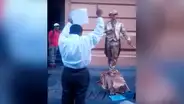 Facebook: predicador evangélico insulta a 'estatua humana' en la calle e indigna a miles [VIDEO]