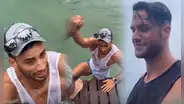 Said Palao desata su ‘furia’ tras ser lanzado al mar con todo y celular por Fabio Agostini