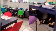 Docente distrae a niños con una canción de Taylor Swift durante una balacera en Guaymas