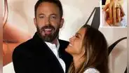 Jennifer Lopez revela el romántico mensaje que Ben Affleck grabó en su anillo de compromiso