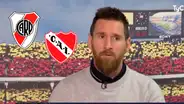 Messi explicó por qué en algún momento se dijo que era hincha de River Plate e Independiente [VIDEO]