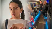 Rosalía: ¿cómo es el lujoso bus amoblado de su gira que tiene estudio y cocina incorporados?