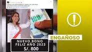 No, el Bono Alimentario no brinda un apoyo económico de 700 y 800 soles