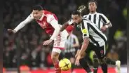Frenaron al puntero: Arsenal igualó a cero con Newcastle en el Emirates Stadium
