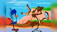 YouTube: el coyote y el correcaminos se encuentran cara a cara en la vida real 